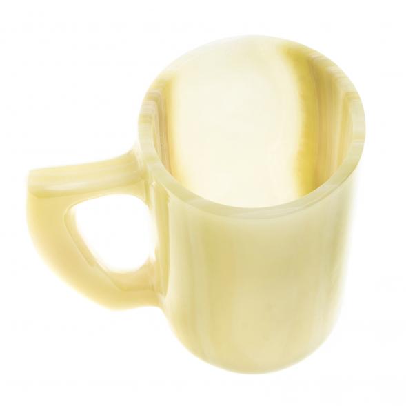 Кружка пивная из камня оникс 11х7,5х12,5 см 350 мл 123910