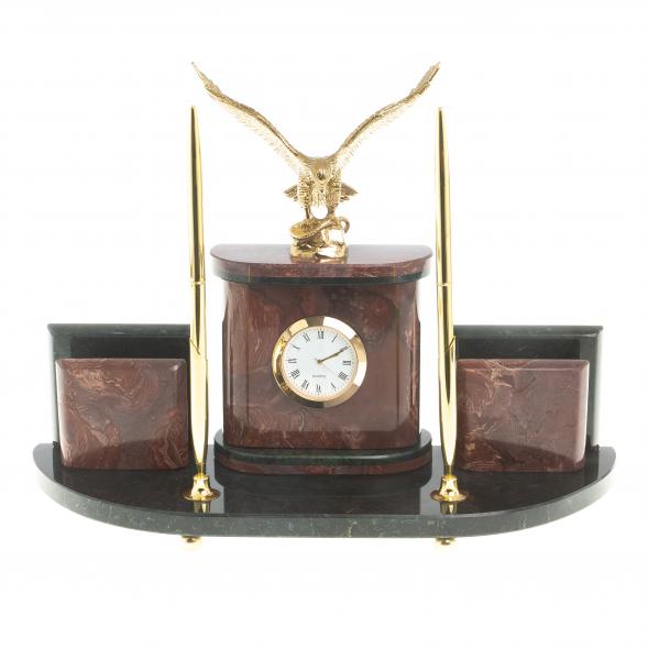 Настольный набор из лемезита &amp;quot;Орел&amp;quot; 117280