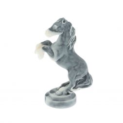 Статуэтка &amp;quot;Конь на дыбах&amp;quot; средний из мрамолита