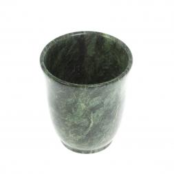 Кружка из змеевика для кофе и чая 7х7х7,5 см