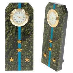 Часы &amp;quot;Погон капитан ВВС, ВКС, ВДВ&amp;quot; серпентинит