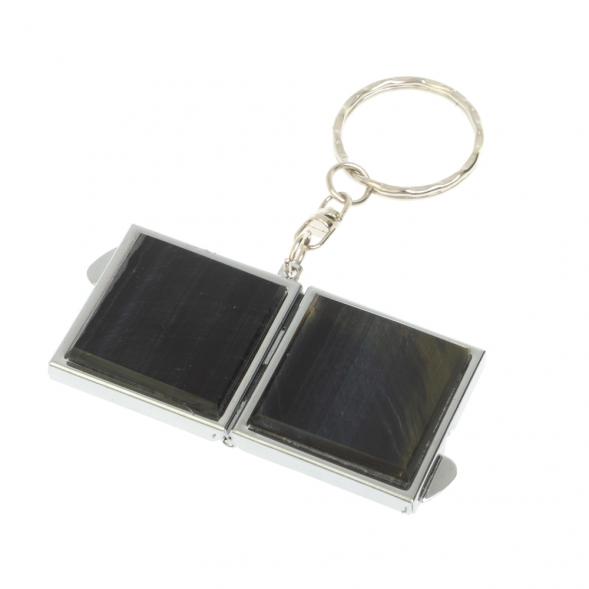 Складное зеркало брелок соколиный глаз квадратное 126976