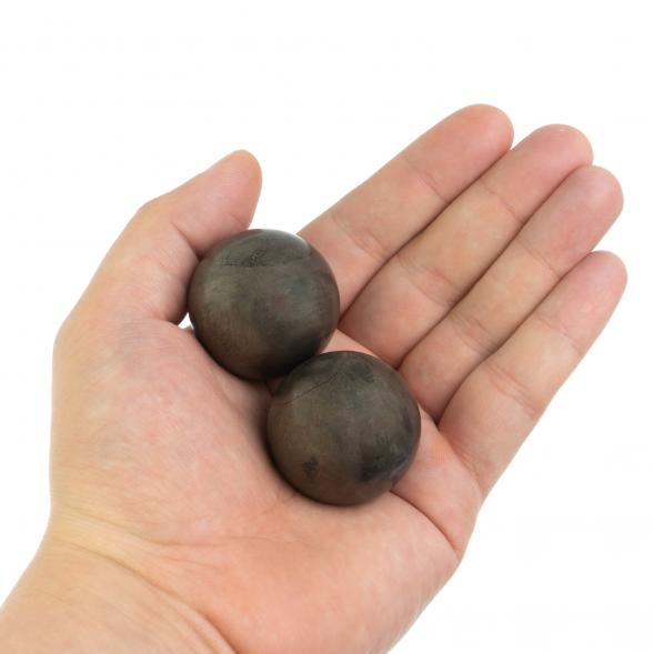 Шары для массажа 3,5 см из камня пирит 129638