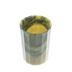 Стопка гранёнаня из нефрита 5х5х7 см