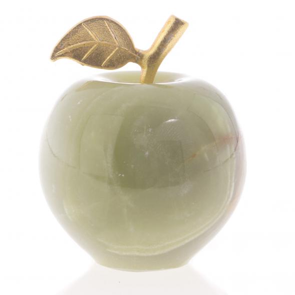 Сувенирное яблоко камень оникс 5,1х6,5 см (2) 121860