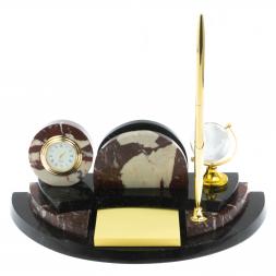 Настольный мини-набор &amp;quot;Глобус&amp;quot; для бумаг креноид