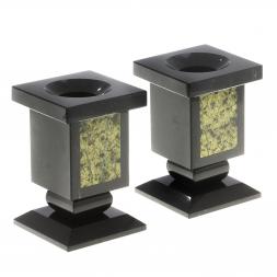 Письменный набор "Орел" из змеевика с бюваром и лотком для бумаг А4