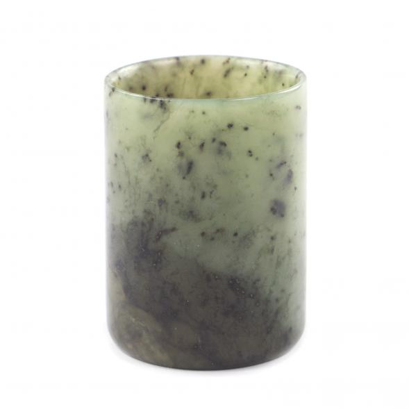 Стопка из камня нефрит 50 мл 38х53 мм 121424