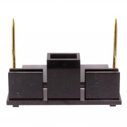 Настольный набор &amp;quot;Офисный&amp;quot; камень лемезит