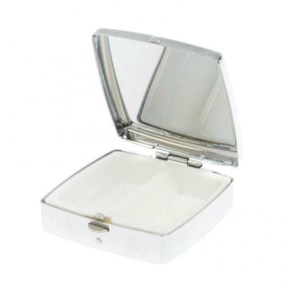 Таблетница на 2 отсека камень жельбертит 127851