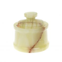 Сахарница из оникса 7х7х6,5 см (3)