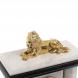 Настольный набор &amp;quot;Лев&amp;quot; из мрамора 129958