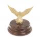 Бронзовая статуэтка &amp;quot;Орёл&amp;quot; на яшме 11,5х11,5х13 см 127381