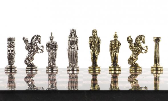 Шахматы настольные &amp;quot;Александр Македонский&amp;quot; доска 36х36 см камень лемезит 120734