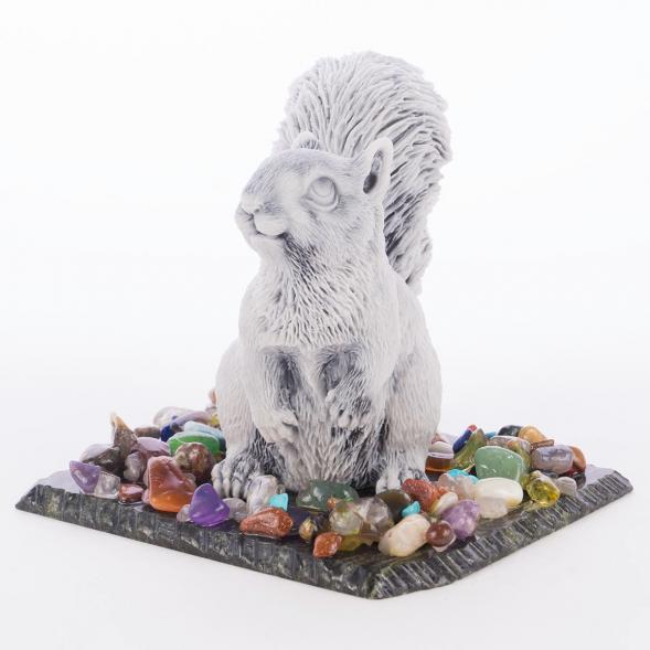 Сувенир &amp;quot;Белка №1&amp;quot; из мрамолита 119001