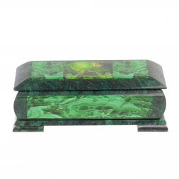 Шкатулка с иллюстрацией &amp;quot;Хозяйка медной горы&amp;quot; Кд3 24х11х8 см