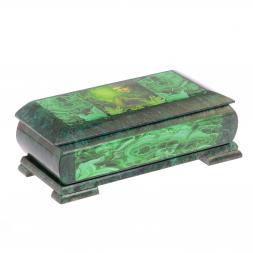 Шкатулка с иллюстрацией &amp;quot;Хозяйка медной горы&amp;quot; Кд3 24х11х8 см