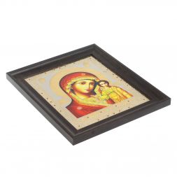 Икона "Казанская Божья Матерь" 24,5х28,5 см Златоуст