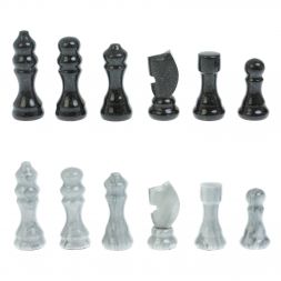 Шахматы "Турнирные" доска 33х33 см мрамор гранит