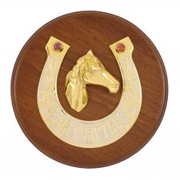 Панно на тарелке &amp;quot;Подкова на счастье&amp;quot; 16 см