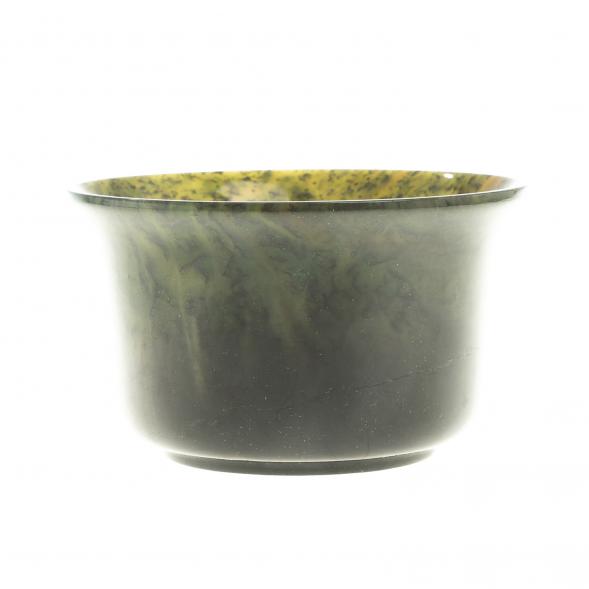 Пиала из камня нефрит 9,8х9,8х6 см 124264