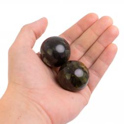 Шары для массажа 3,5 см из нефрита