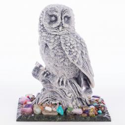 Сувенир &amp;quot;Сова №2&amp;quot; из мрамолита