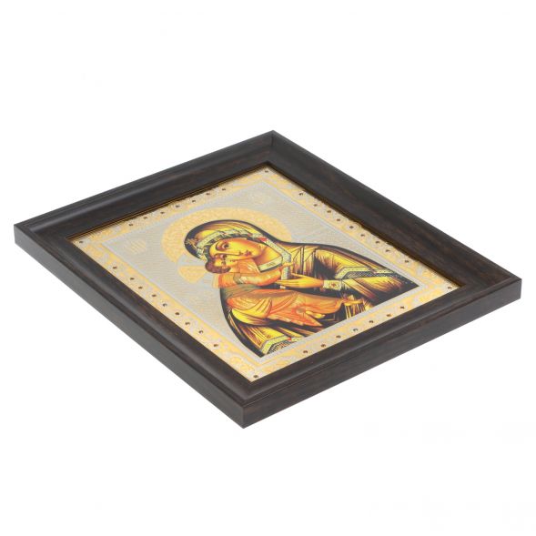 Икона &amp;quot;Владимирская Божья Матерь&amp;quot; 24,5х28,5 см Златоуст 128007