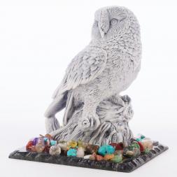 Сувенир &amp;quot;Сова №3&amp;quot; из мрамолита