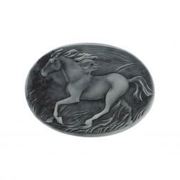 Магнит "Лошадь бегущая" из мрамолита