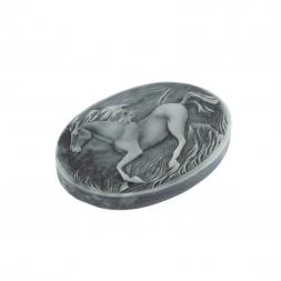 Магнит "Лошадь бегущая" из мрамолита