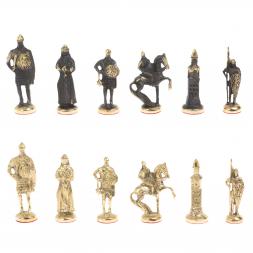 Шахматы подарочные &amp;quot;Русские&amp;quot; доска 40х40 см шабровский змеевик