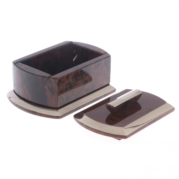 Шкатулка &amp;quot;Оригинал&amp;quot; камень обсидиан малая 12,5х6,5х8,5 см 121976