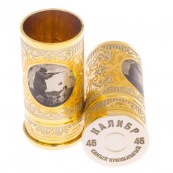 Набор из двух стопок &amp;quot;Охотник&amp;quot; 40 мл Златоуст