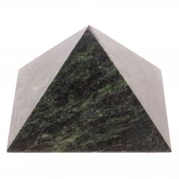 Пирамида из шабровского змеевика 7,5х7,5х6 см