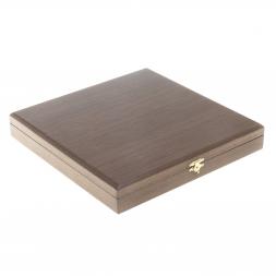 Тарелка с гравюрой "Рысь" 22,5 см Златоуст