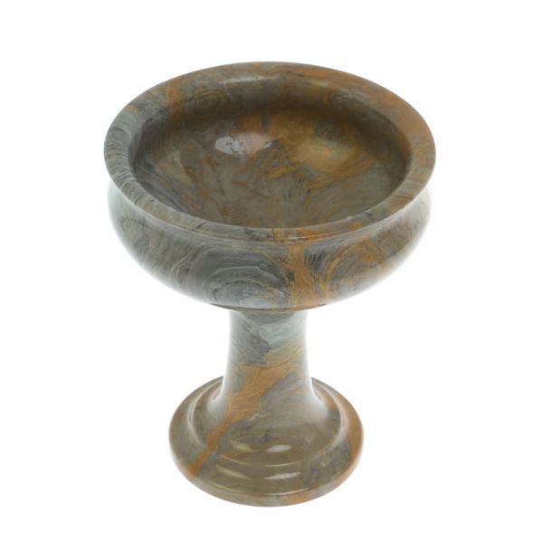 Креманка из рифейского мрамора 10х10х11,5 см 129235