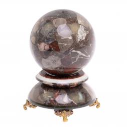 Сувенир &amp;quot;Шар Антистресс&amp;quot; из конгломерата 9 см