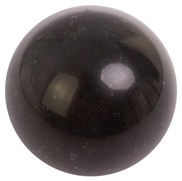 Шар из черного змеевика 4 см 126379