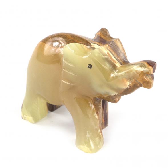 Фигурка &amp;quot;Слон&amp;quot; камень оникс 10х4х8,3 см (4) 121687
