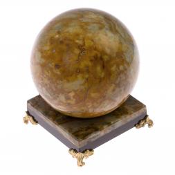 Шар на подставке из офиокальцита 10,5 см