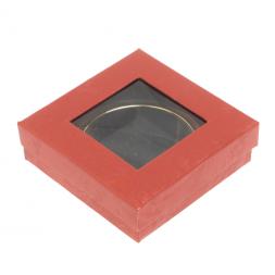 Карманное зеркальце из камня соколиный глаз цвет золото