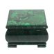 Шкатулка &amp;quot;Малахит&amp;quot; с иллюстрацией камень змеевик 13х13х8 см 128336