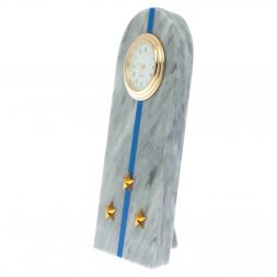 Часы-погон "Старший лейтенант МЮ" камень мрамор