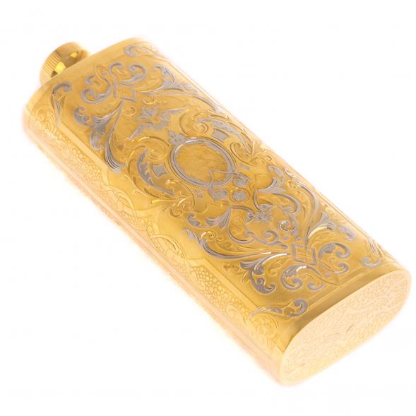 Водочный набор фляжка и две рюмки Златоуст 124971