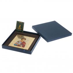 Икона "Св. Георгий Победоносец" багет 22,5х23,5х2 см Златоуст