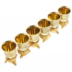 Стопки перевертыши "Медведь" набор 6 шт Златоуст