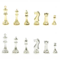 Шахматы турнирные "Стаунтон" доска 40х40 камень лемезит