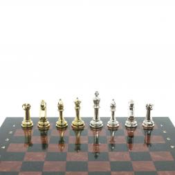 Шахматы турнирные "Стаунтон" доска 40х40 камень лемезит