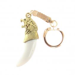 Брелок &amp;quot;Клык волчий зуб&amp;quot; цвет бронза